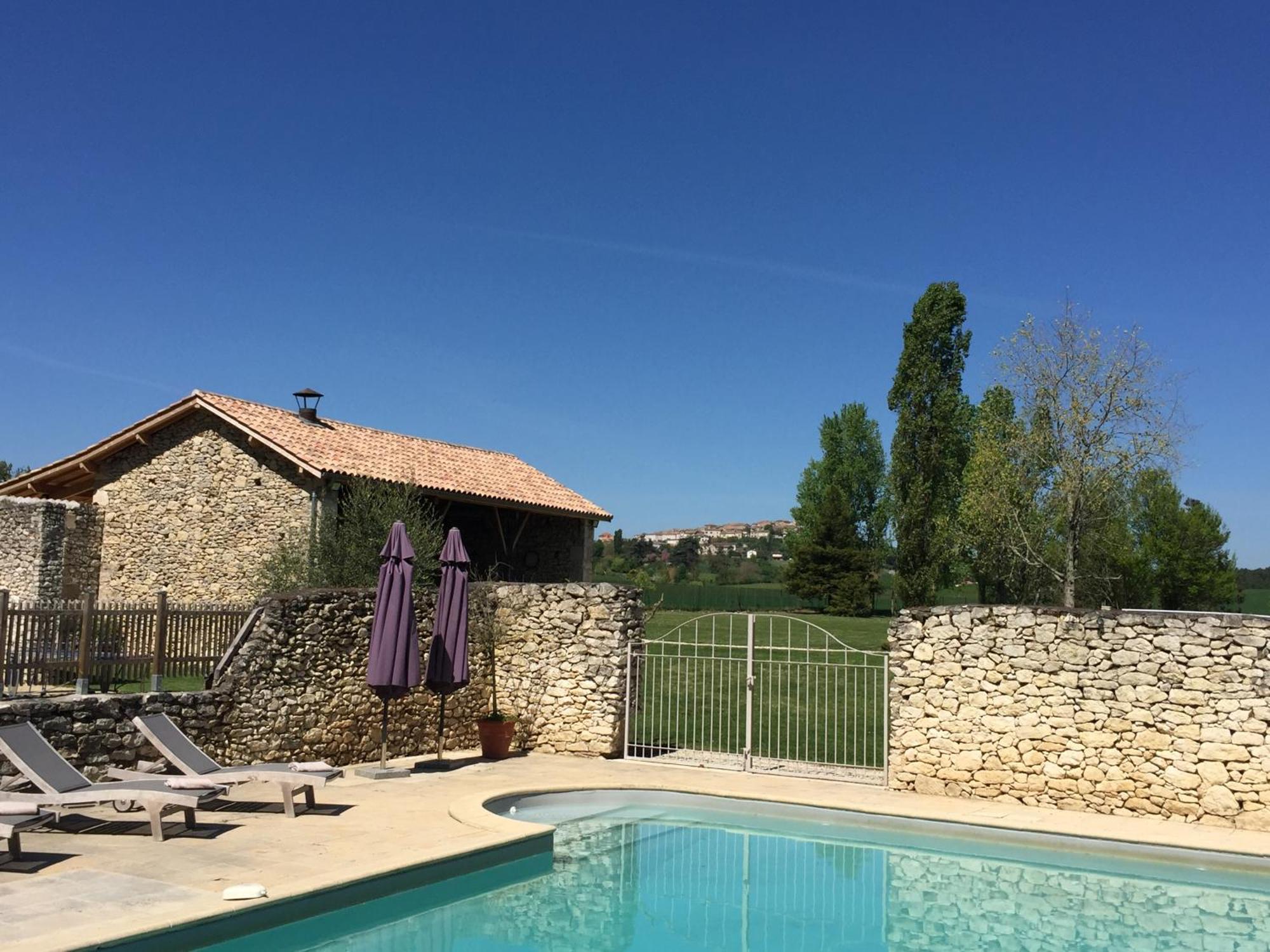 Chateau Secretary Monflanquin Bagian luar foto